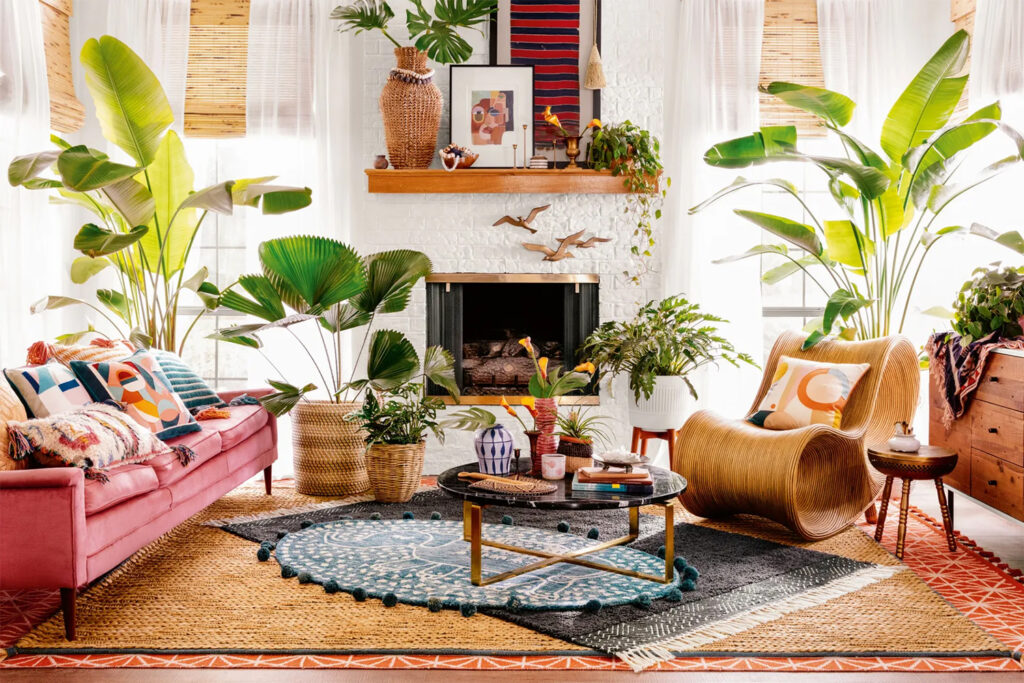 Bohemian-inspired home decor ideas