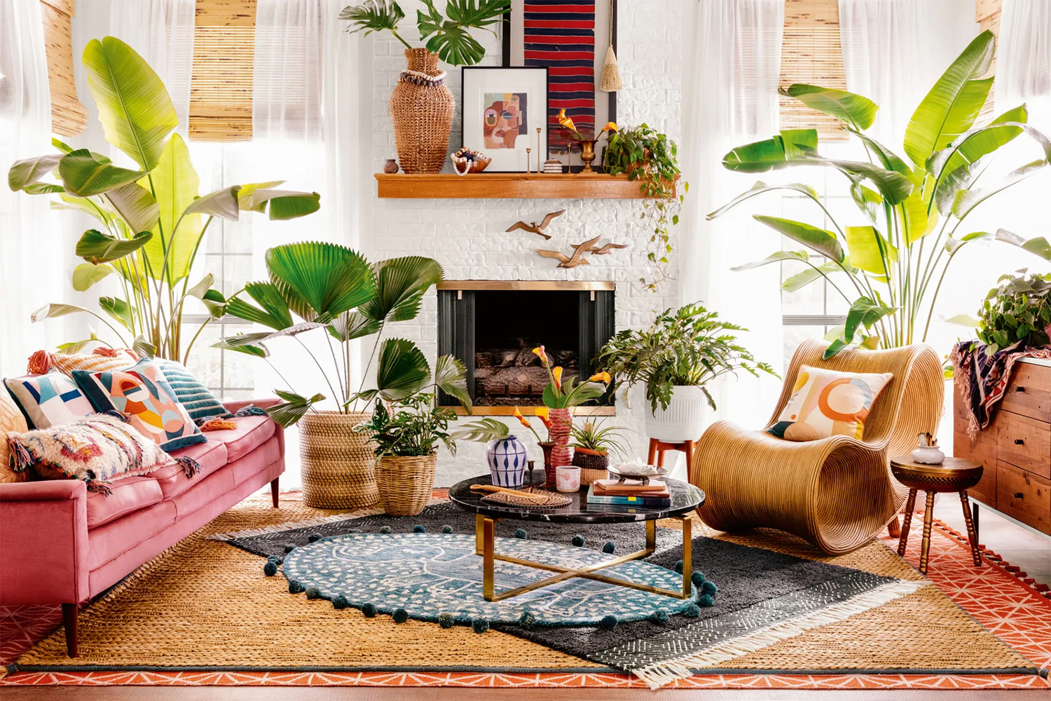 Bohemian-inspired home decor ideas
