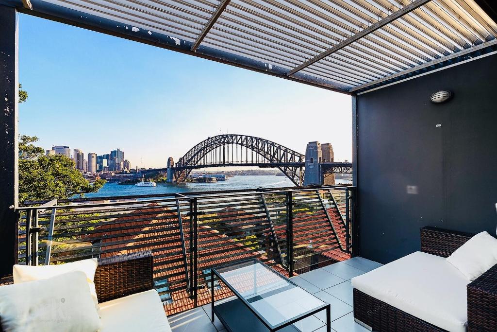 Enjoy the amazing views through your penthouse